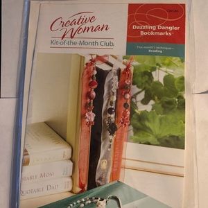 Creative Women Dazzling Dangler Bookmarks Beading Kit CWC86